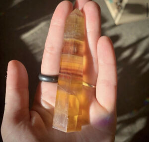 Golden Fluorite